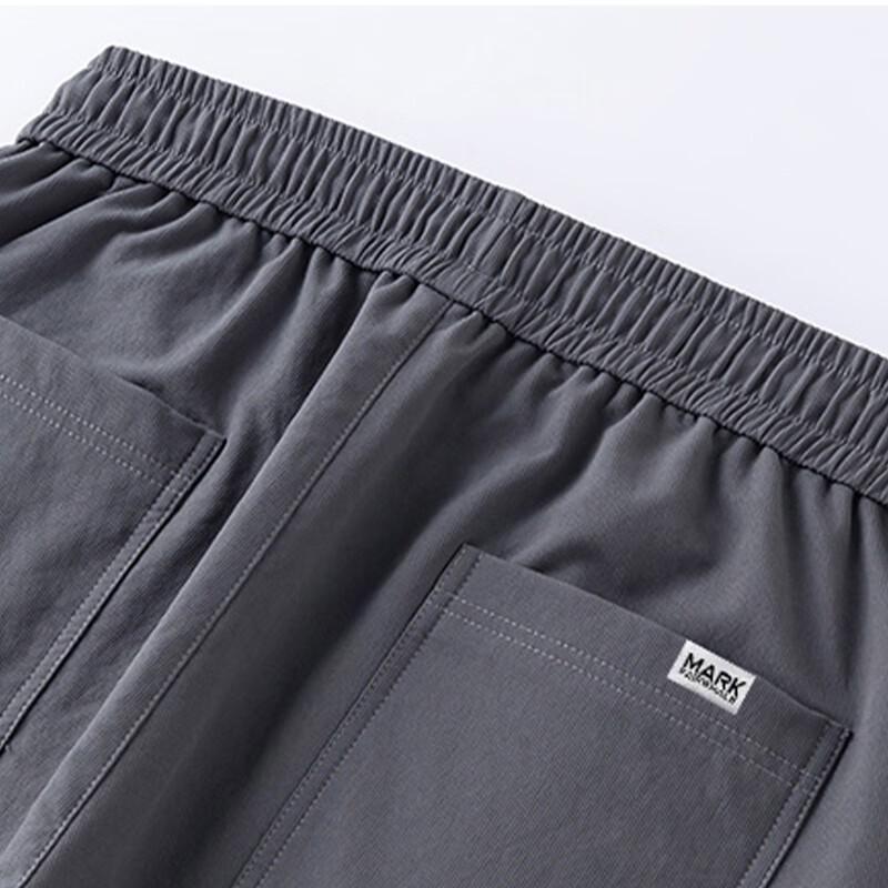 Mark Fairwhale Men's Straight-Leg Terry Lined Casual Pants