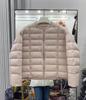 Down autumn and winter new women's short white duck down jacket women's long sleeves light and simple fashion warm jacket