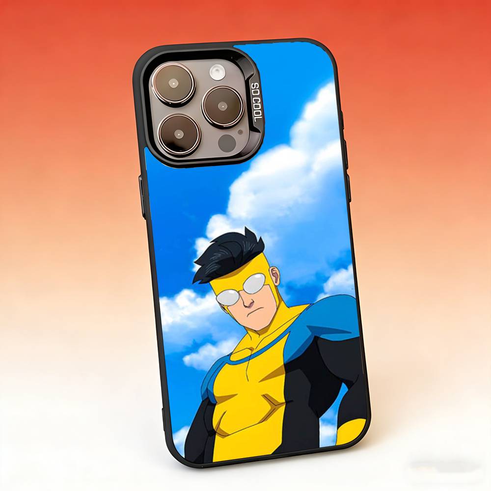 

Cool I-Invincible Phone Case For iPhone 17,16,15,14,13,12,11,Pro,Max,Plus,Mini, Air,SE Anti Fall Matte Hard Bumper iPhone13mini