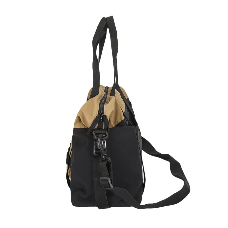 Color Block Fitness Bag Short-Distance Travel Bag Lightweight Storage Sports Bag