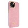 Guess Guhcp14Mhgcrhp Iphone 14 Plus / 15 Plus 6.7 Różowy/Pink Twarde Etui Kolekcja Croco