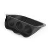 Universal Black Carbon Fiber 2 Inch 52mm Dash Board Dual Triple Gauge Pod Color Gauge Holder Mount Holder