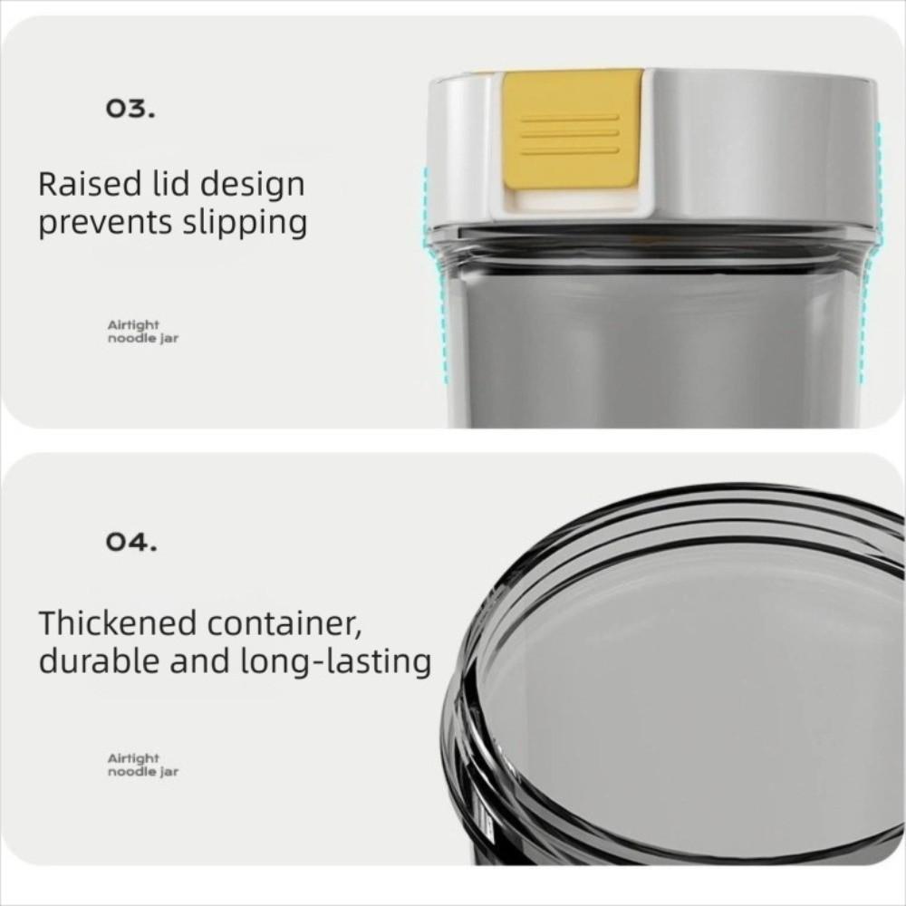 Moisture-proof Noodles Sealed Can Kitchen Storage Leakproof Grain Seal Tank Large Capacity With Lid Sealed Containers Kitchen