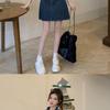 Plus Size Women's Denim Dress - 2026 Summer Slimming Skirt for Tummy Concealment