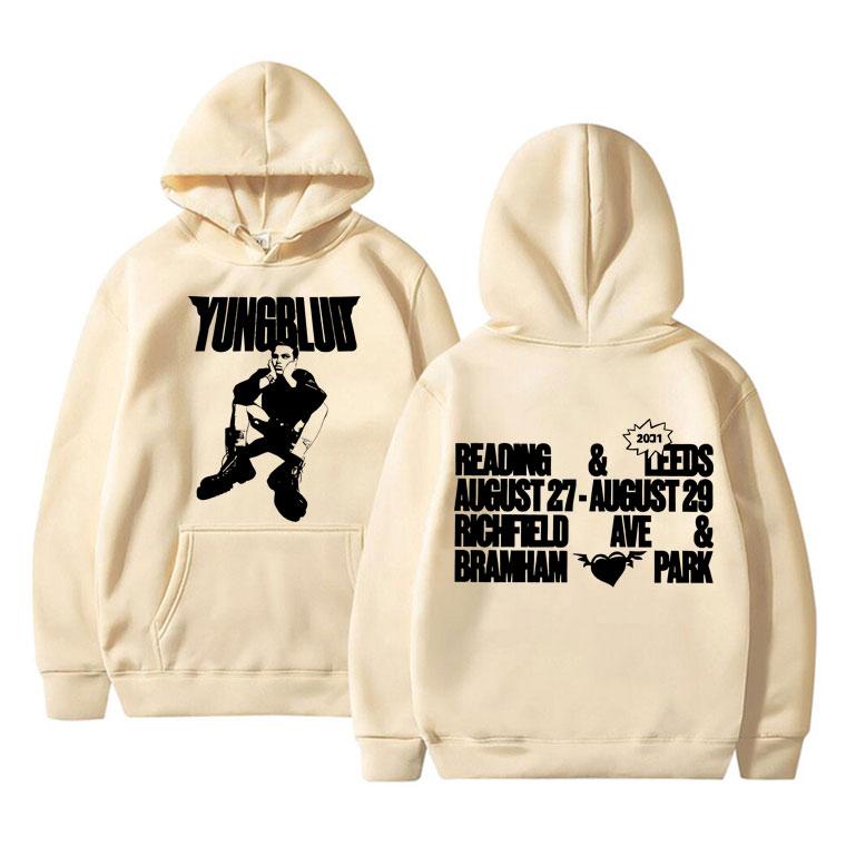 Vintage Rocker Yungblud IDOLS Album Tour 2025 Hoodie Men Women Hip Hop Rock Sweatshirt Men's Casual Cotton Popular Streetwear