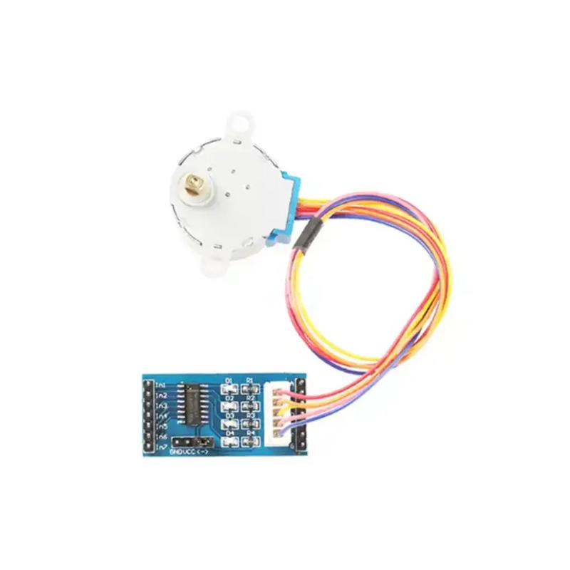 1 Set Lead 25Cm Reduction Step Gear Stepper Motor 4 Phase 28Byj48 For Arduino Diy Kit Uln2003 Driver Board Dc 5V Stepper Motor