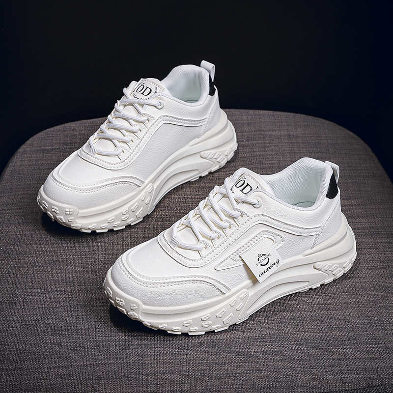 Fashion Without Heels Tennis Sole Woman's Casual Loafers Sneakers A Wide Shoes Sport Special Use Street Wide Foot Twnis Newest