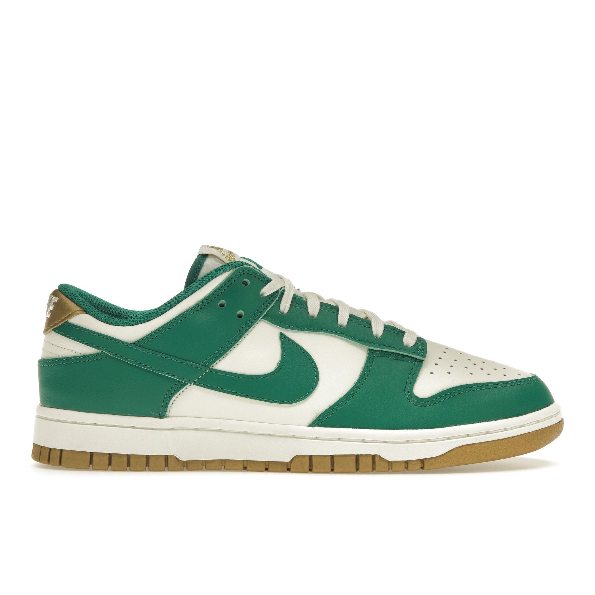 

Nike Dunk Low White Green Gold Women s Shoes FB7173-131 35.5