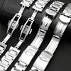 Para pulseira de metal de núcleo sólido Swatch corrente de relógio côncava convexa YCS Yas YGS relógio de aço masculino e feminino pulseira de cerâmica