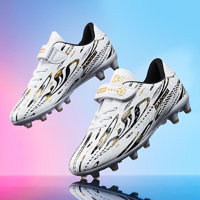 Spike Shredded Nails Children's Football Shoes Youth Student Training Shoes Competition Sports Shoes Lawn Spike Shoes