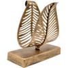 A84X-2X Freestanding Modern Napkin Holder With Leaf Design, Desktop Paper Towel Dispenser, Napkin Storage Storage Box