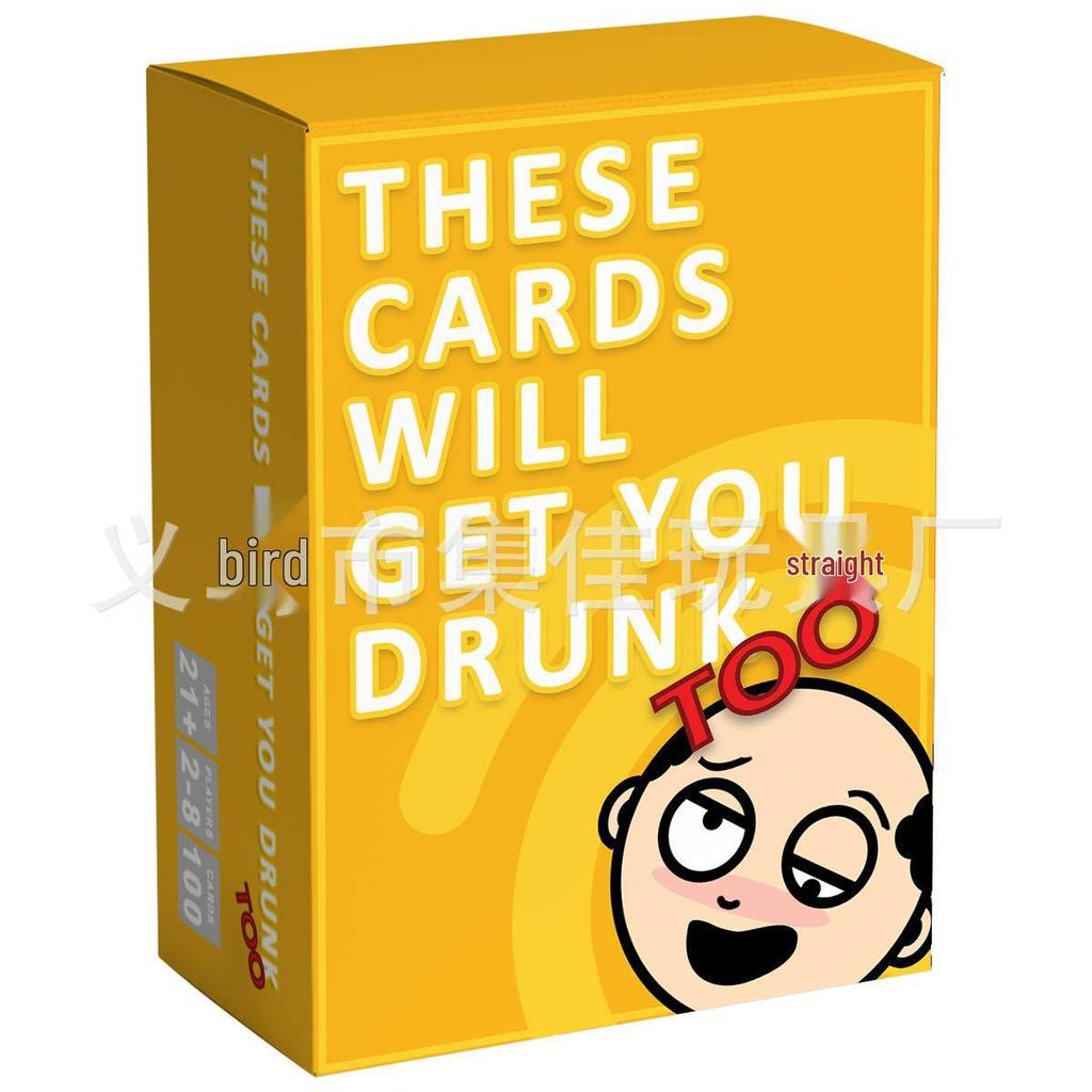 Stoned: Cross-Border Drinking Game - English Party Cards