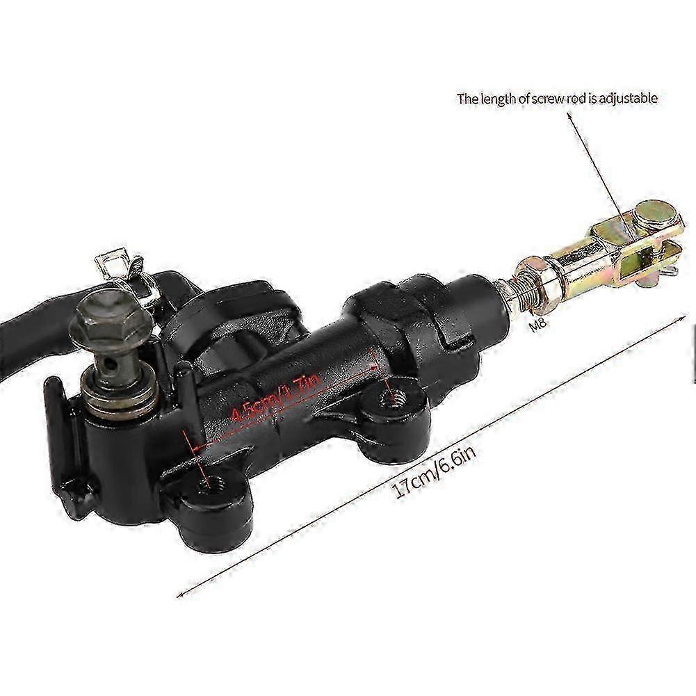 Hydraulic master cylinder for rear brake of Suzuki GSXR 600 750 1000 1300