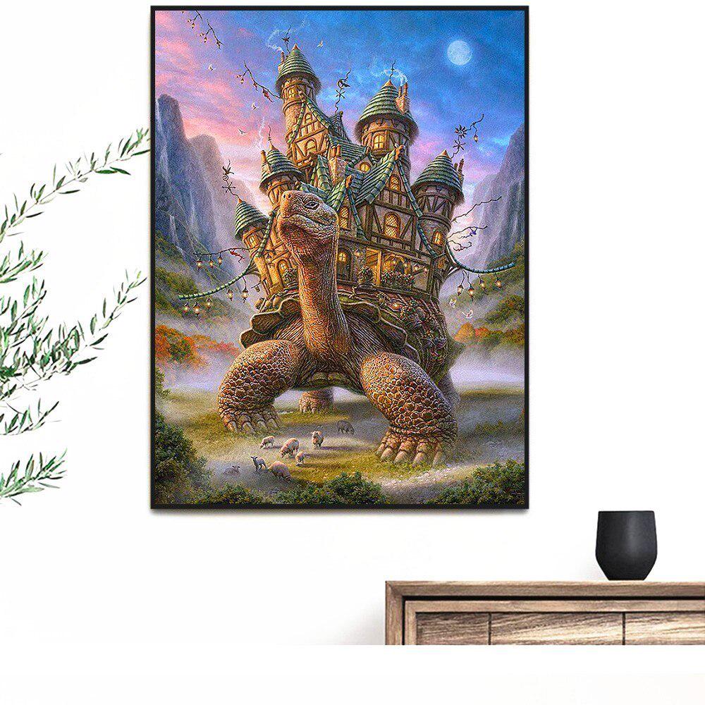 Diamond Painting Cartoon Home Decoration Diamond Mosaic Full Display Picture