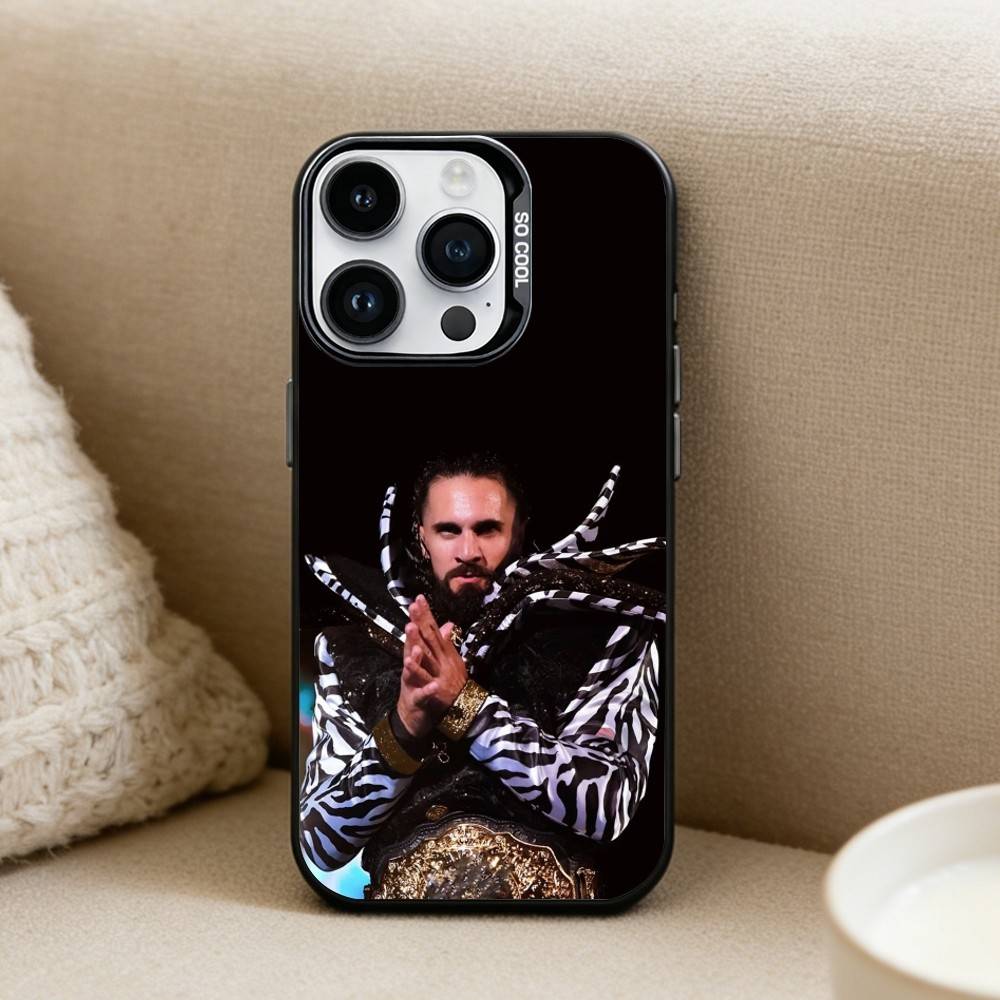 Boxer S-Seth R-Rollins Phone Case For iPhone17, 16,15,14,13,12 Pro Max Black Candy Matte Shockproof Cover iPhone15pro