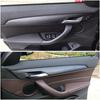 Carbon Fiber For BMW X1 X2 F48 F39 2016- Car Film Interior Stickers Center Console Gear Dashboard Air Door Handle Lift Panel