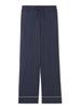 Gelato Pique Basic Piping Long Pants PWCP249083 NVY Women's