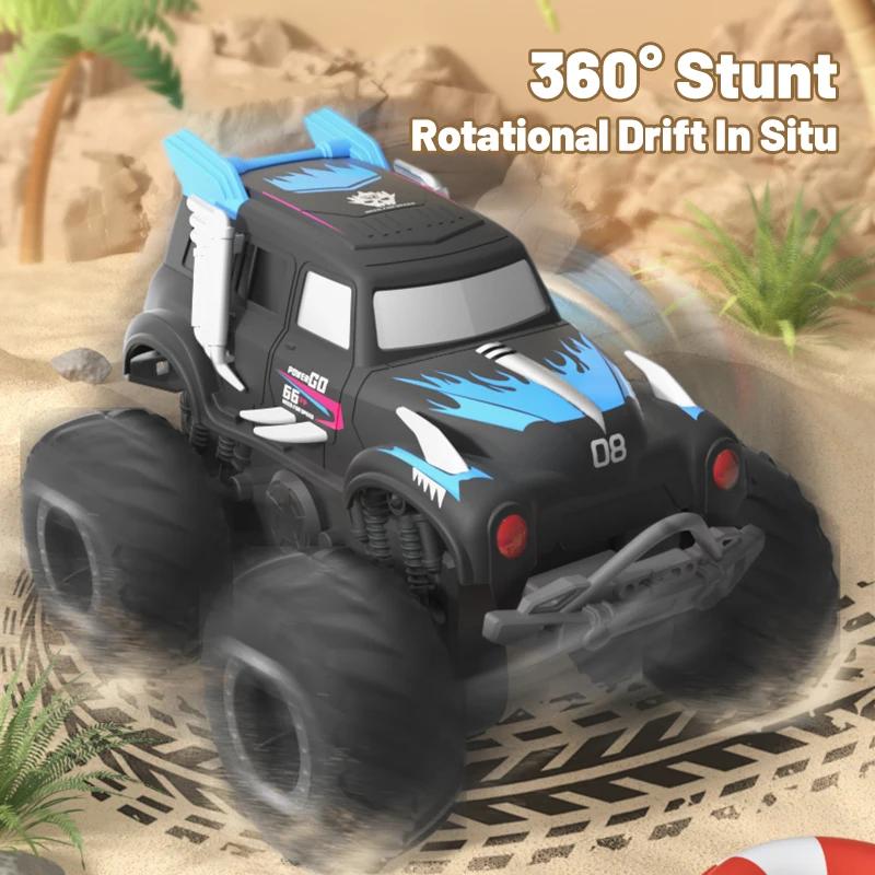 Rc Amphibious Car Remote Control Off-Road Buggy Stunt Cars Radio Control Trucks Electric Vehicle Boys Toys for Children Gifts