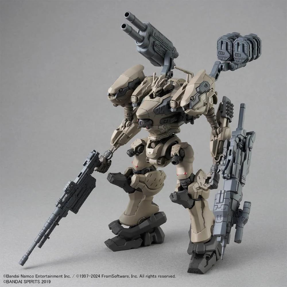 30MM Armored Core VI Fires of Rubicon RaD CC-2000 Orbiter Nightfall Color-Coded Plastic Model Kit