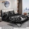 Customizable Tree of Life 3D Flannel Duvet Cover Set - 3-Piece Home Textile