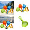 4PCS Lightweight Children Play Sand Toy Include Rake Shovel Beach Getaways Sand Toy for Kids Improve Hands On Ability