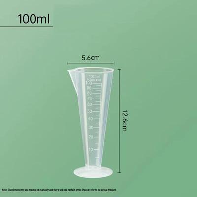 100ml Transparenter Messbecher aus Kunststoff