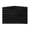 Calvin Klein Embossed Logo Letter Combination Faux Leather Card Holder Women Accessories Black K60K612747BEH