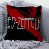 British Rock Led Band Z-Zeppelines Pillow Cushion Cover Pillowcase Living Room Sofa Home Decor Customized
