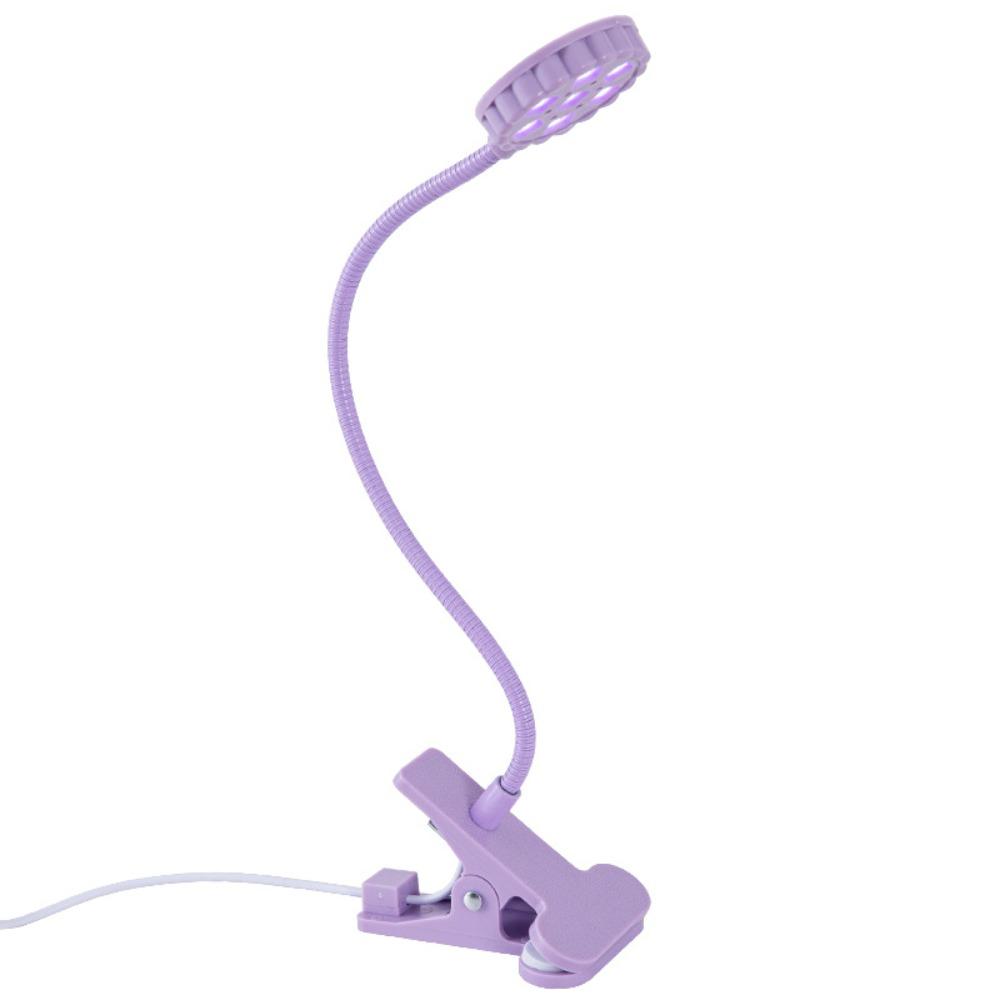 360 Degree Swivel LED Nail Lamp Gel Nails With Clip UV Nail Dryer Portable Nails Dryer Lamps for Curing All Gel Nail Polish