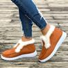 Winter New Solid Color Suede Cotton Shoes Casual Snow Shoes Low Top Padded Women's Cotton Shoes