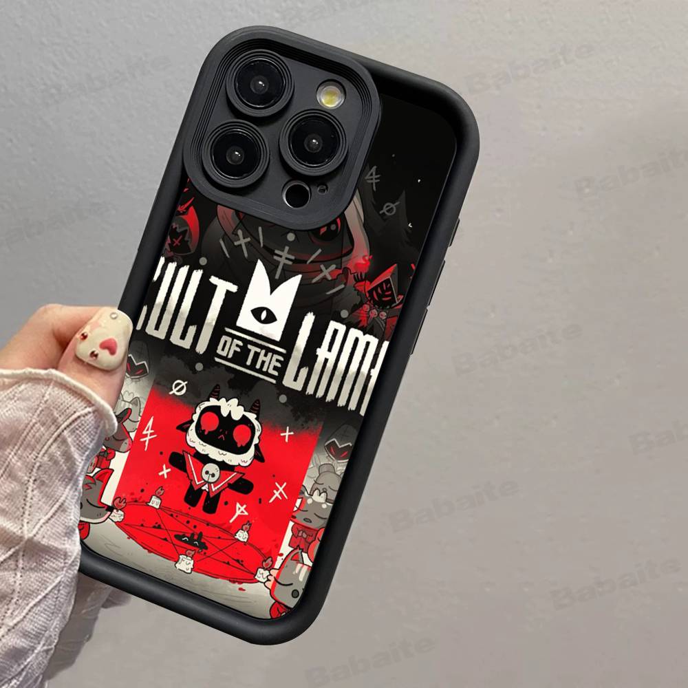 

Classic Game Cult Of The L-Lamb Phone Case For IPhone 16 15 14 Plus 13 12 11 17 Pro Max Pro Soft Cover iPhone 17