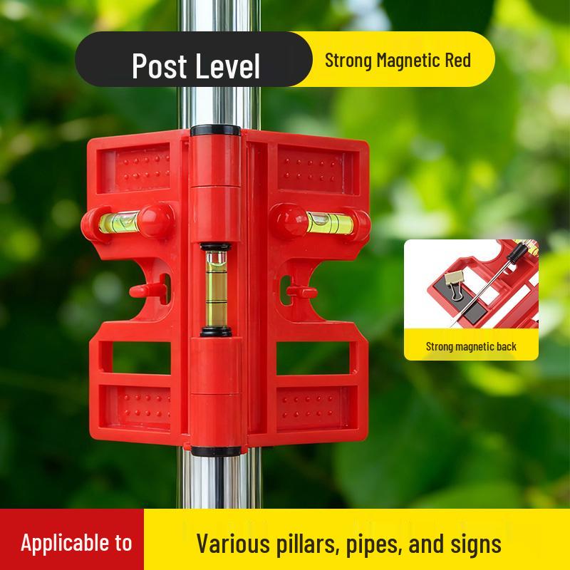 Multi-functional Vertical Level Tool for Guardrail Installation