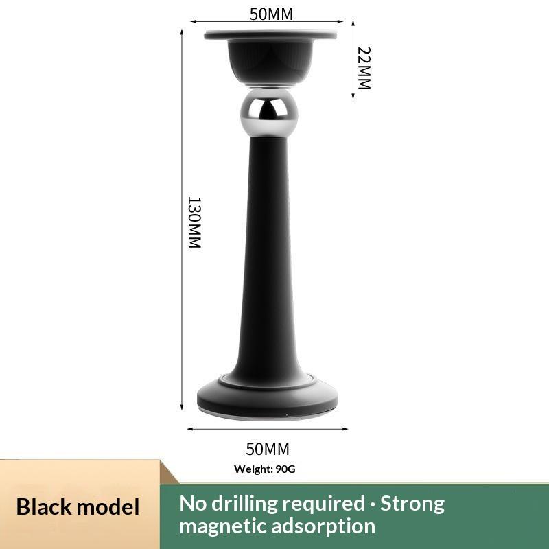 Magnetic Door Stop Strong Magnetic Suction No Drill Self Adhesive Door Holder for Home Bedroom Apartment Dorm Room