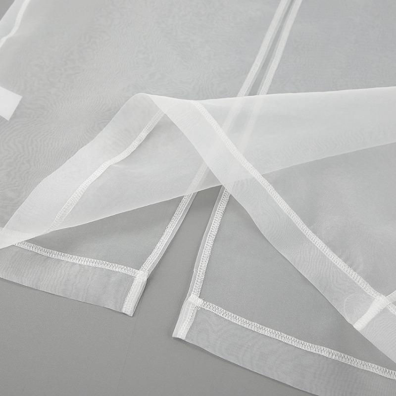 Fustă Sexy din Plasă Transparentă Femei Alb Talie Înaltă Fantă Largă Fuste Lungi Toamnă Modă de Stradă Club Petrecere Fustă Femeie