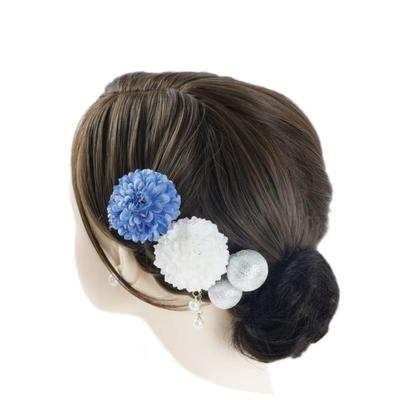Pearl Hair Ornament, Japanese Style, Cute, Yukata, Coming-of-age Ceremony Hair Ornament, Ping Pong Chrysanthemum, Graduation Ceremony, Kindergarten