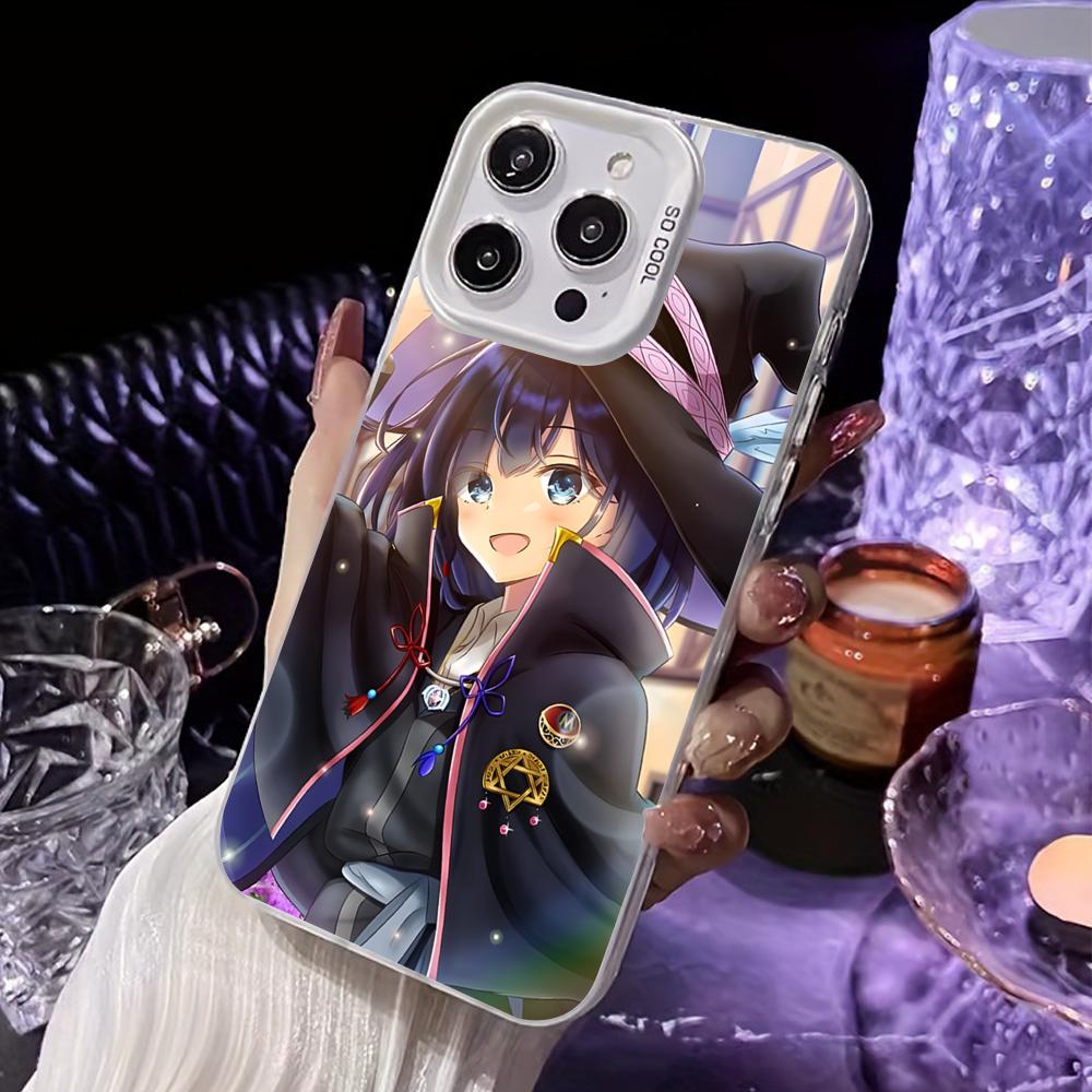 Wandering Witch Saya Phone Case for iPhone 17 16 15 14 13 12 11 X XR XS Air Pro Max Plus White Colorful Silver Cover