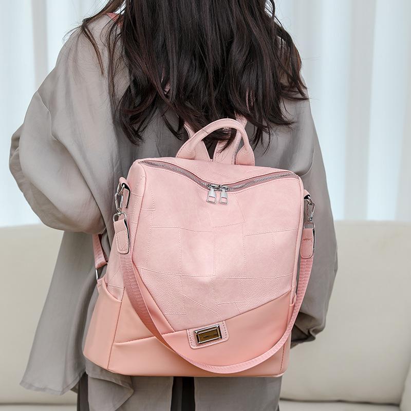 Minimalistischer Retro-Rucksack: Hochwertige Einzelschultertasche für Damen, Studenten und den täglichen Weg