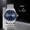 Men's Waterproof Korean Style Stainless Steel Dual Calendar Quartz Watch