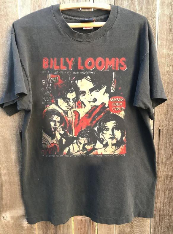 90s Vintage Horror Movie Scream Classic Charcoal Unisex Shirt Reprint WA3198 XL