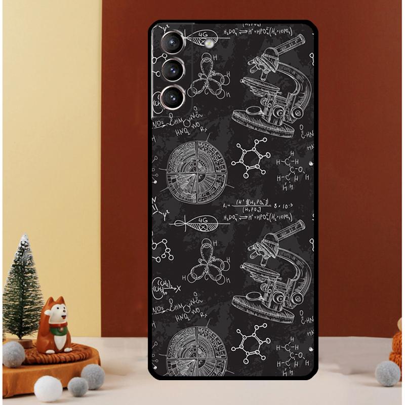 Biology and Chemistry Case For Samsung Galaxy S24 S26 Ultra S22 S23 S25 Ultra S20 S21 Plus S10 S25 FE Cover Funda