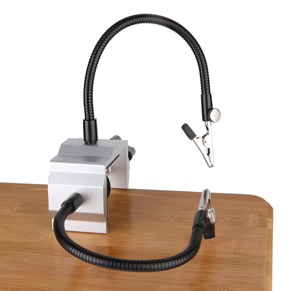 Metal Arm Electric Iron Holder Solder Station Clamp for Soldering PCB