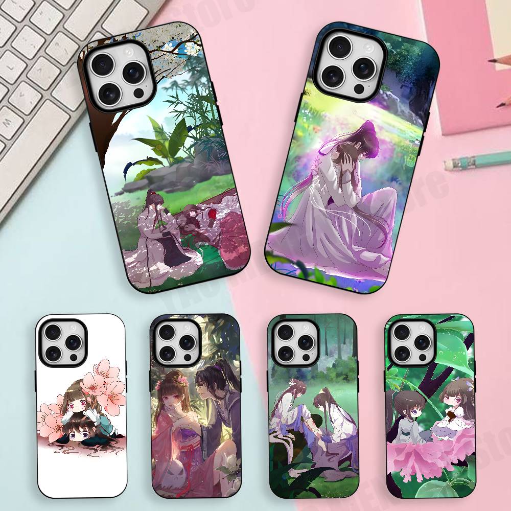 Anime Psychic Princess Matte Magnetic For Case For iPhone 17,16,15,14,13,12,11 Pro Plus Mini Max Frosted Cover
