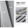 350m Height Solid Color Living Room Curtains 310CM Length 100% Blackout For Faux Linen Bedroom High Ceiling Window Curtain