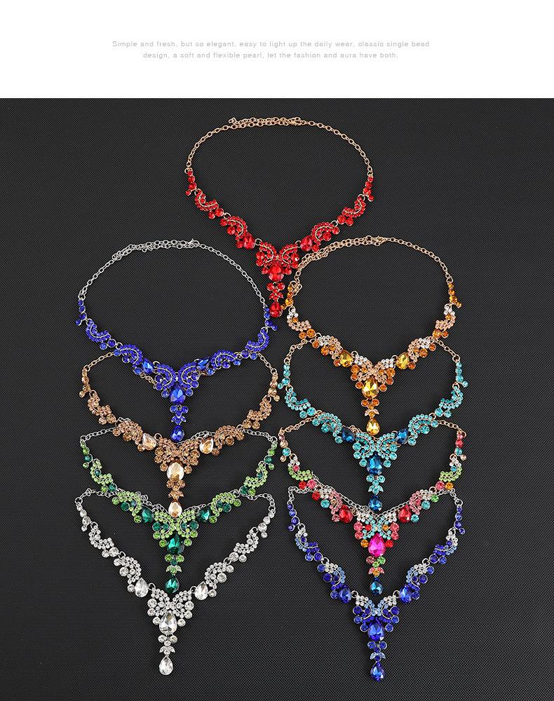 Elegant Bridal Necklace & Earring Set - High-End Wedding Accessories