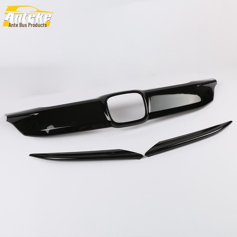 Suitable for 2019 Binzhi: Hood Bright Strip, Front Bumper Grille Trim, Decorative Sticker Car Accessories.