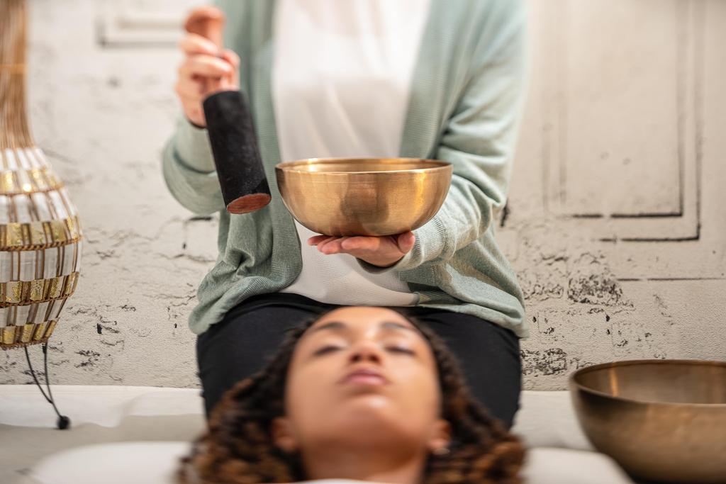 MEINL Sonic Energy Collection Singing Bowl with Resonant Mallet, Large (SB-RM-LE-L) [Official Japanese Product]