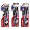 Slim Soft Charcoal Spiral Toothbrush, 6-Pack