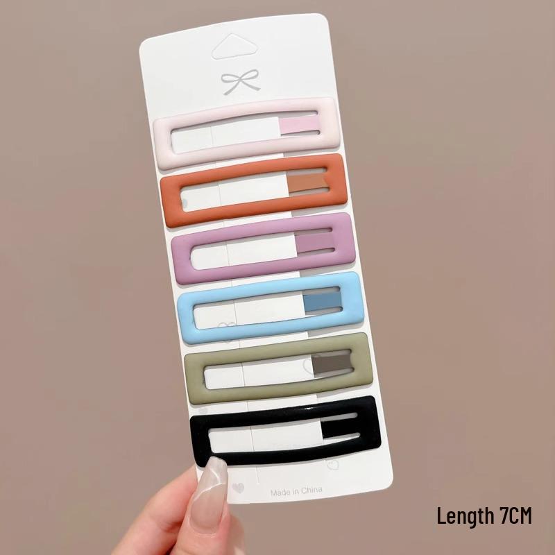 Matte Bobby Pin for Women – High-End Hair Clip for Baby Hair, Forehead, and Side Bangs