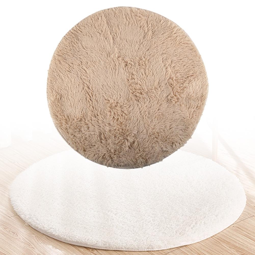 Carpet Plush Round Round Shaggy Silk Wool Sofa Blanket