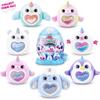 Rainbocorns Eggzania Frozen Mania Überraschungs-Einhorn-Spielzeug - Sammelfiguren mit Zubehör für Mädchen